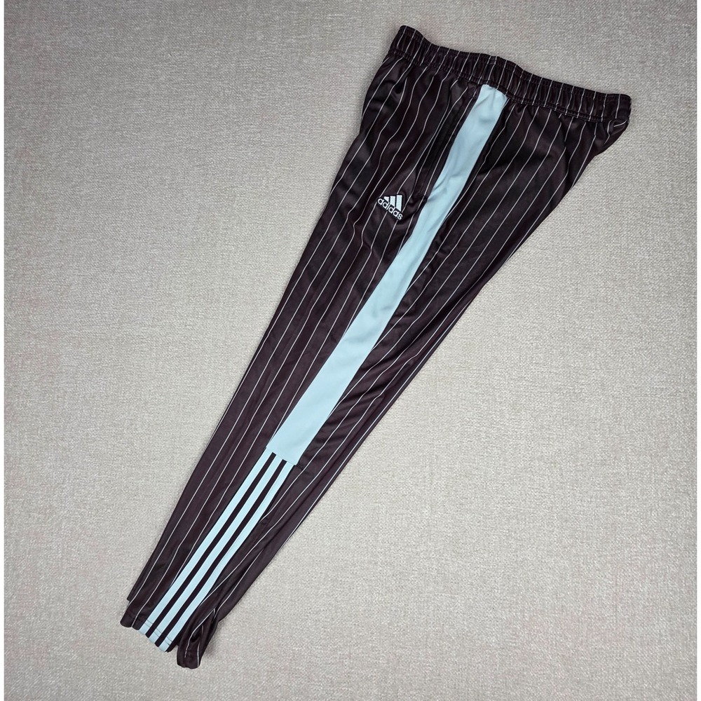 Adidas Aeroready Tiro Pinstripe Track Pants Mens SizeS Soccer Running